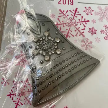 *NEW* Collectible 2019 Christmas Bell Encrusted Ornament