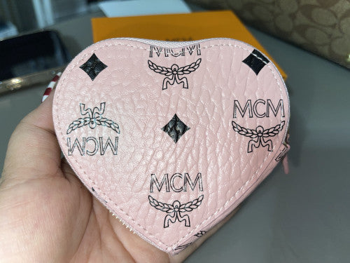 *New Designer INSPIRED* Pink Leather Mini Coin Purse