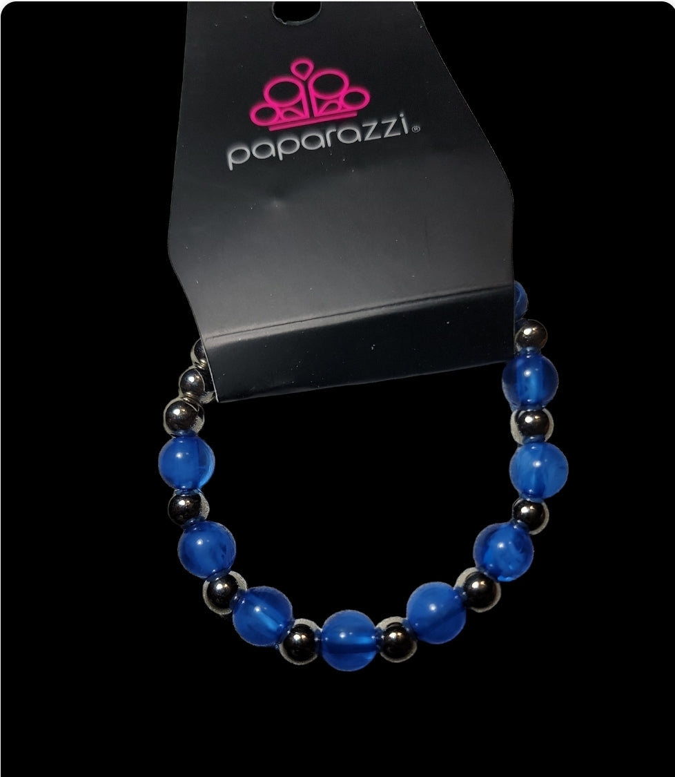 Starlet Shimmer - Blue Ombre Crystal Bracelet SS#3317 Lil Divas