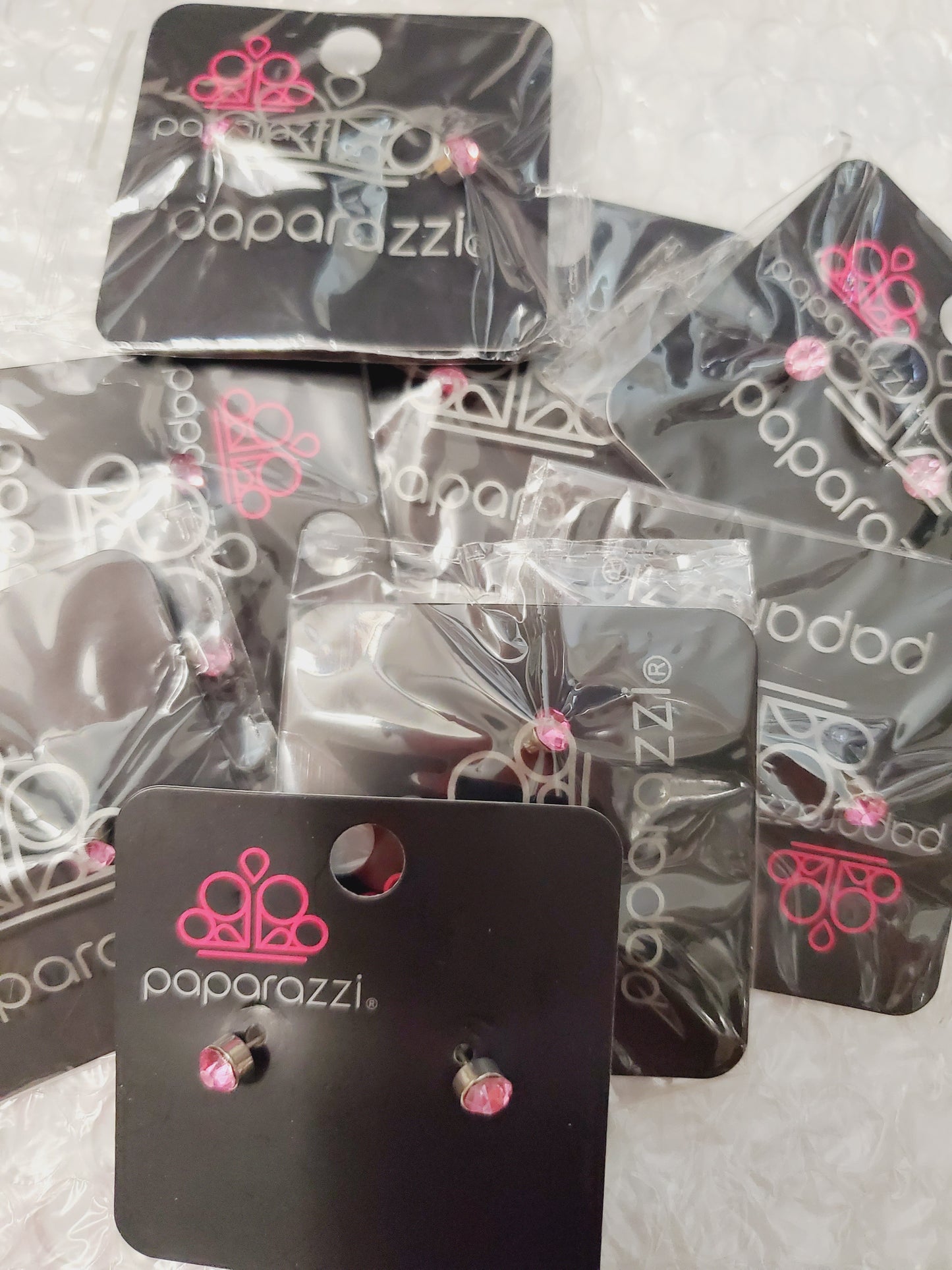 Starlet Shimmer - Lt.Pink Stud Earrings SS#080 Lil Divas/Women