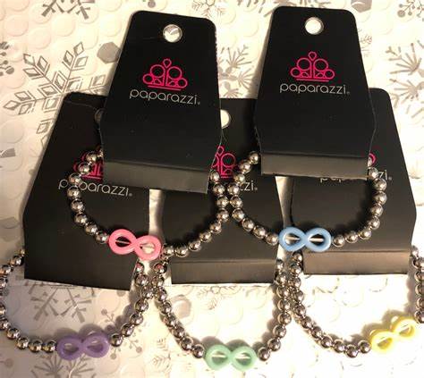 Starlet Shimmer - Yellow 3D Infinity Bracelet SS#042 Lil Divas