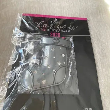 *NEW* Collectible 2020 Christmas Stocking Encrusted Ornament