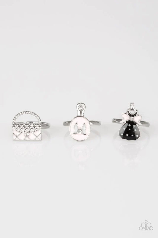 Starlet Shimmer - 3D Purse Encrusted Rings SS#008 Lil Divas