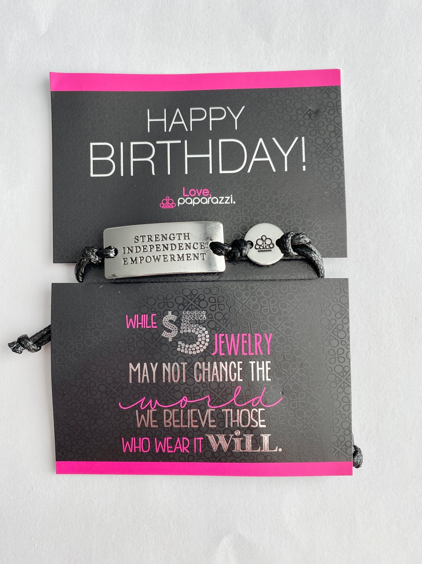 *NEW* 2-Piece Paparazzi Happy Birthday Necklace & Bracelet Set