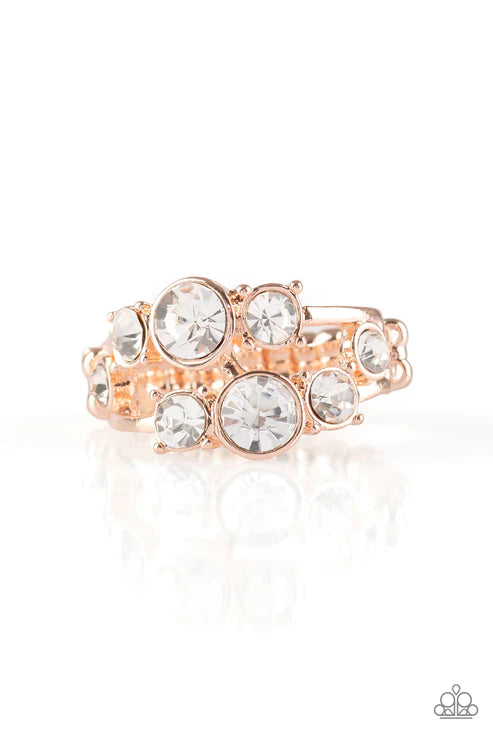 Interstellar Fashion - Rose Gold Connected Ring R#5995