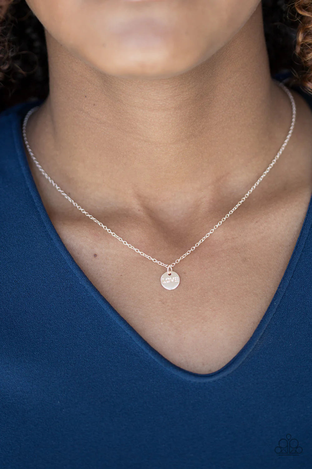 Love At First SHINE - Rose Gold "Love" Necklace N#6317