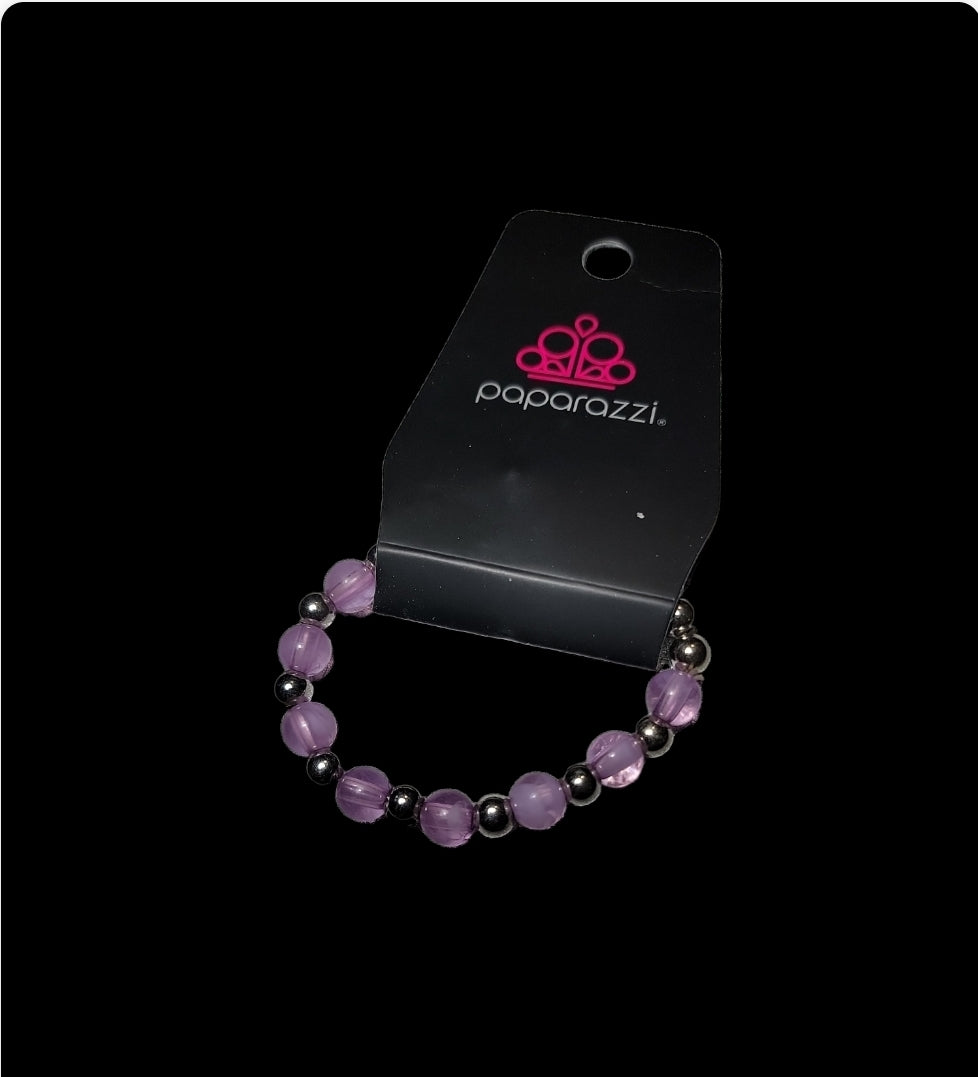 Starlet Shimmer - Purple Ombre Crystal Bracelet SS#3315 Lil Divas