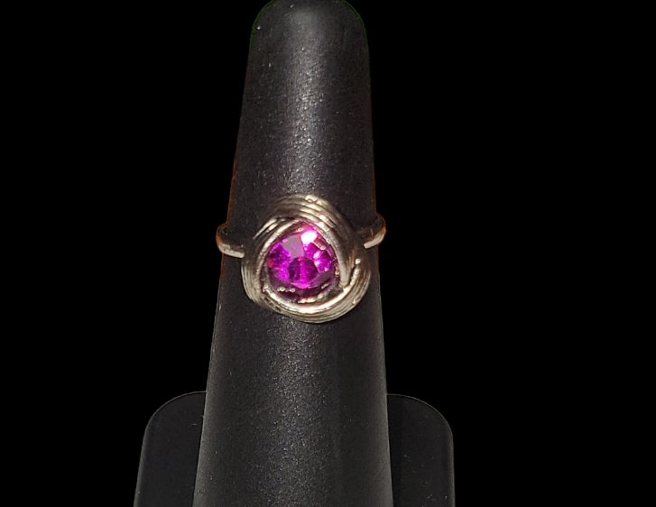 Starlet Shimmer - Hot Pink Gem Rings SS#3285 Lil Divas