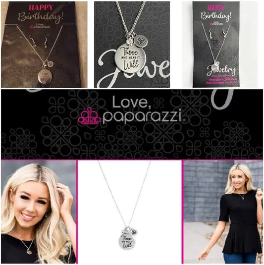 *NEW* 2-Piece Paparazzi Happy Birthday Necklace & Bracelet Set