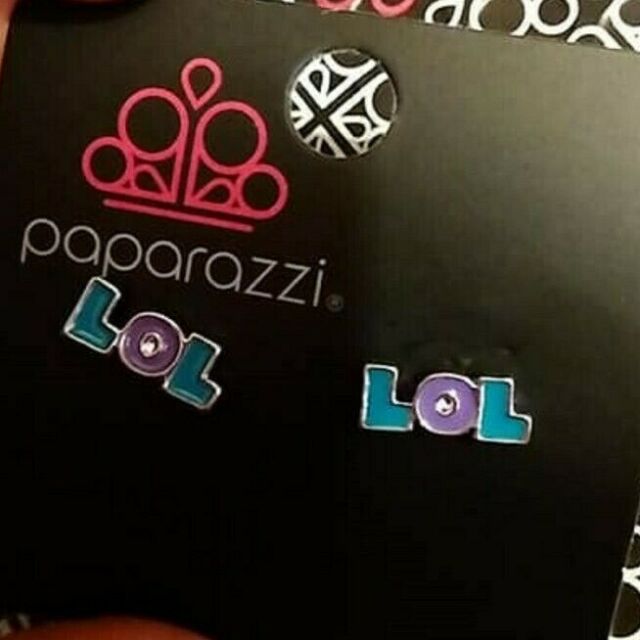 Starlet Shimmer - Blue/Purple LOL Earrings SS#3349