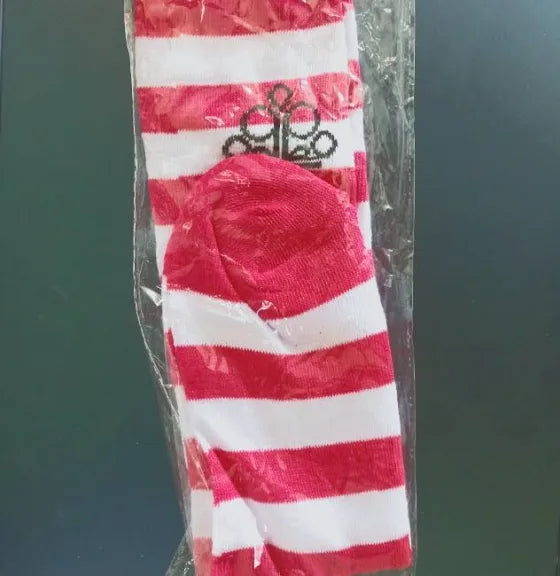 *NEW* Collectible Paparazzi Hot Pink Logo Stitch Socks 1 Pair