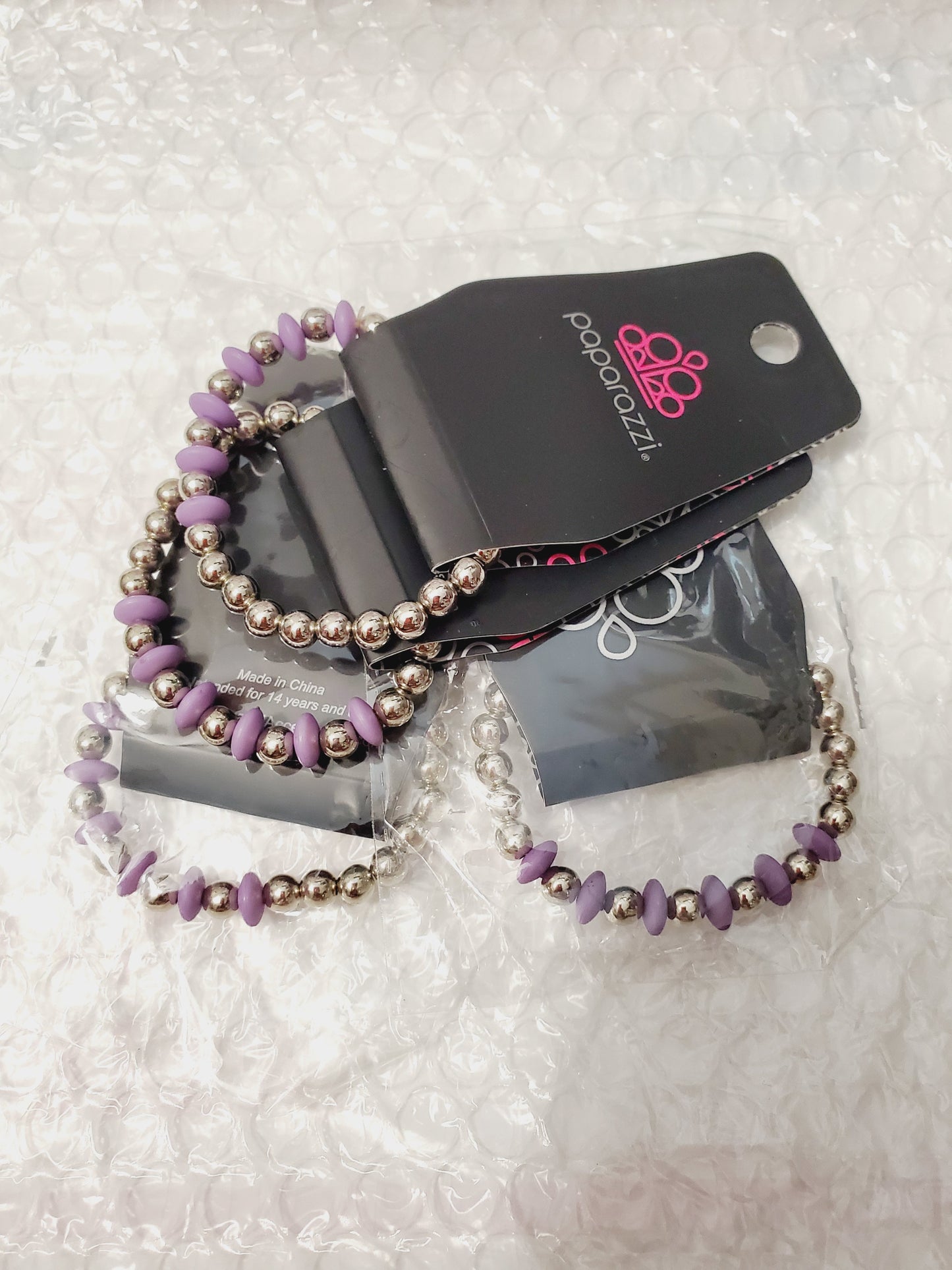 Starlet Shimmer - Purple Flying Saucer Bracelet SS#065 Lil Divas