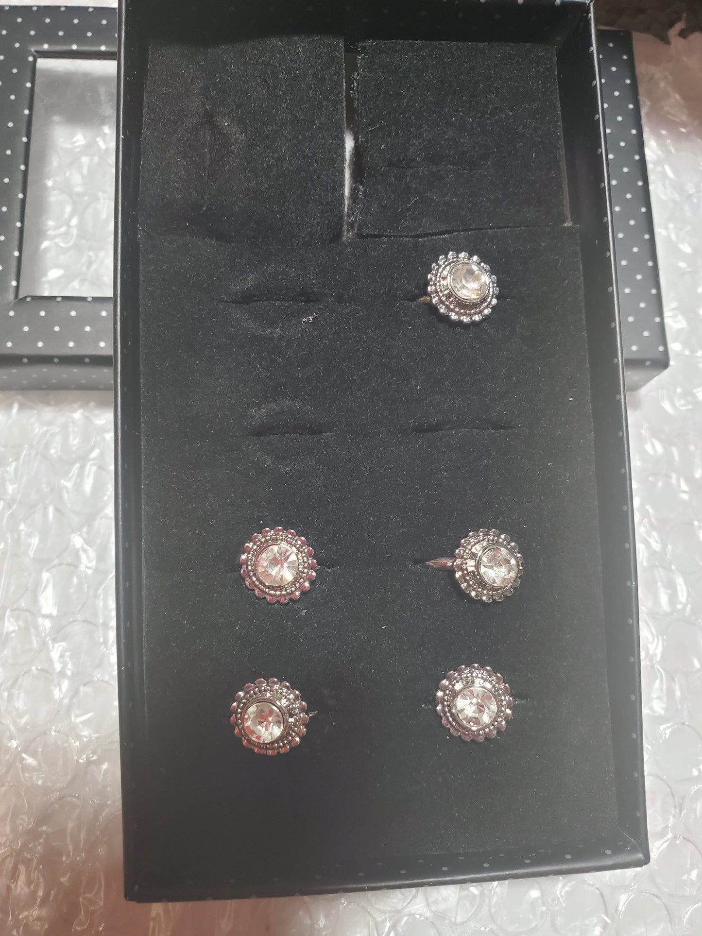 Starlet Shimmer - White Gem Rings SS#3291 Lil Divas