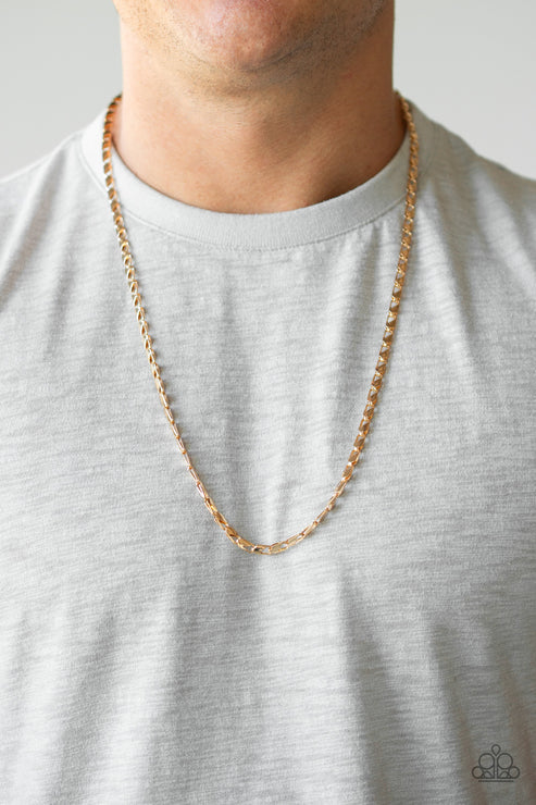 2-Piece Gold Ornate Clasp Link Urban Set SET#2118